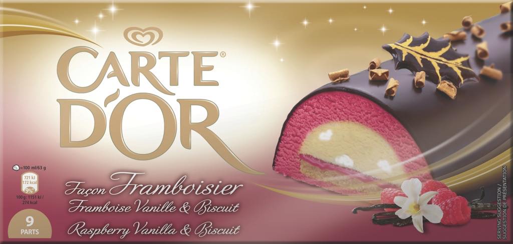 Carte D'Or winter-themed ice cream from Unilever UK
