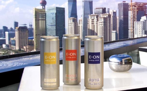 Global Functional Drinks launches E-ON in Rexam 12oz sleek cans