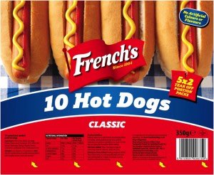 French's Classic Hot Dogs.