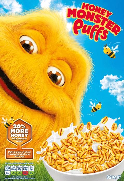 Halo Foods relaunches Honey Monster brand