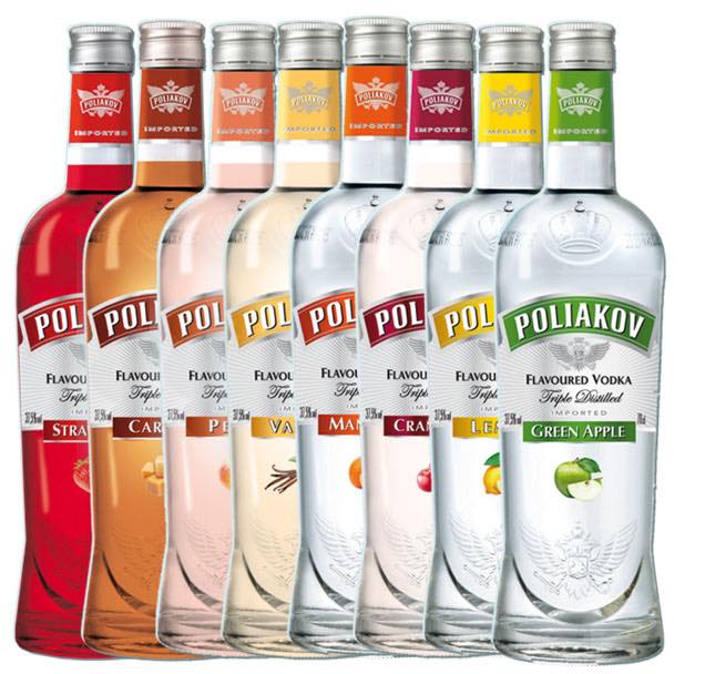 Poliakov Vodka reveals revamped flavoured range - FoodBev Media