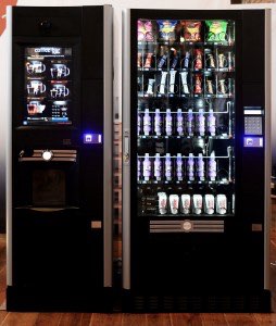 Luce X2 Touch TV vending machine with facial recognition from Smart Vend Solutions.