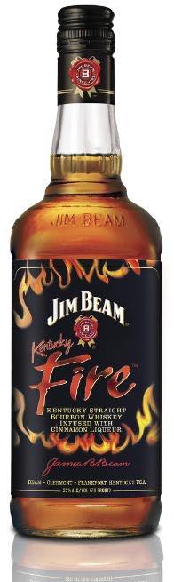 Jim Beam Kentucky Fire cinnamon-infused bourbon