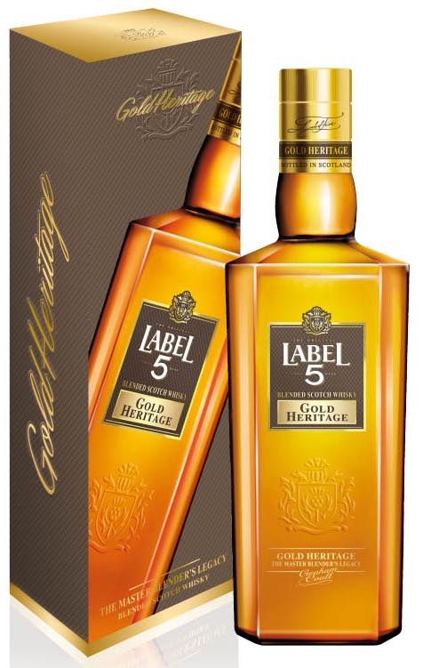 Label 5 Gold Heritage Blended Scotch Whisky