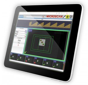 Microscan CloudLink web-based machine inspection interface.