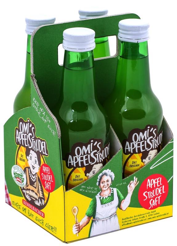 Omi's Apfelstrudel – Apple strudel in a bottle