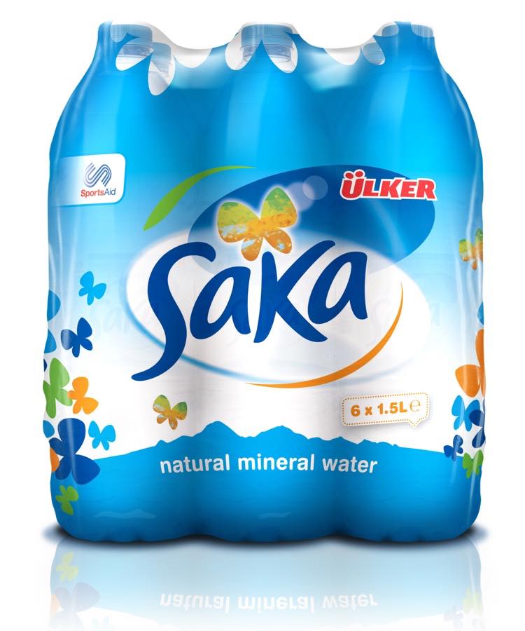 Saka redesigns multipacks for natural mineral water