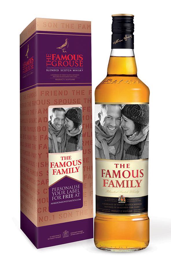Maxxium UK focuses on personalisation to promote Famous Grouse whisky