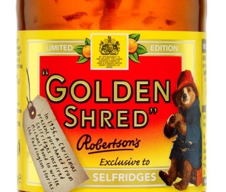 Robertson's limited edition Paddington Bear Golden Shred marmalade