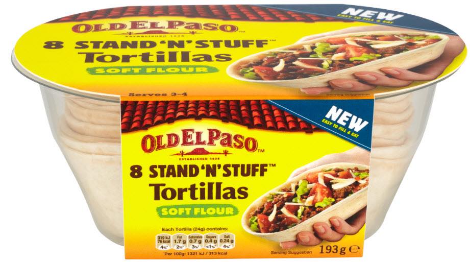 Old El Paso Stand 'N' Stuff Tortillas
