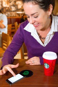 Starbucks unveils Powermat wireless charging in San Francisco