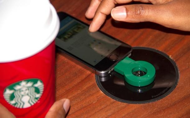 Starbucks unveils Powermat wireless charging in San Francisco