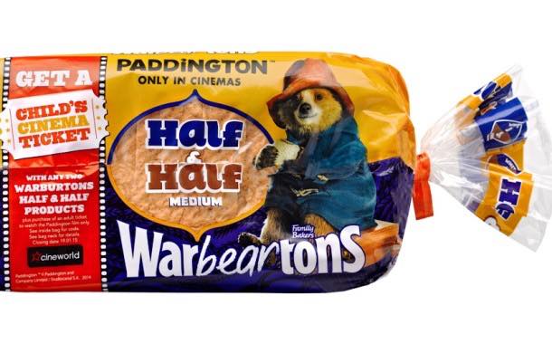 Warburtons invests £2.5m in Paddington Bear Half & Half bread promotion