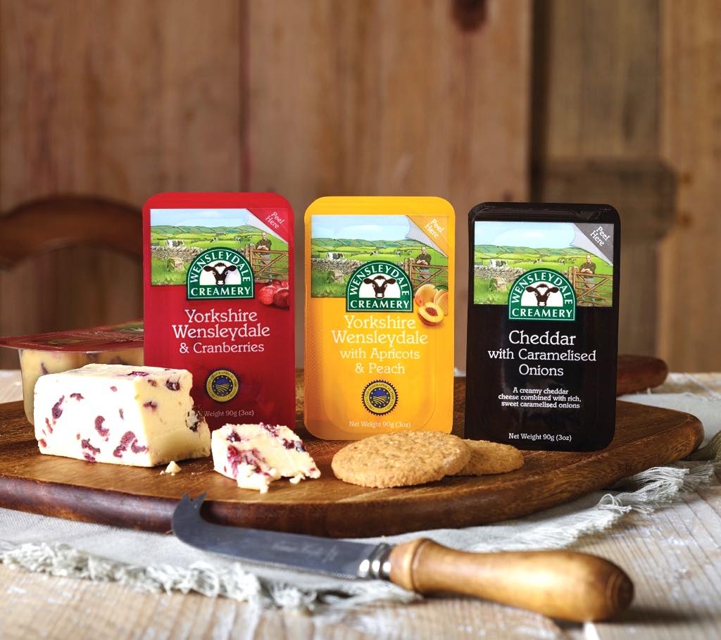 Wensleydale Creamery launches taster pack range