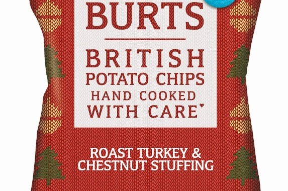Burts Potato Chips introduces Roast Turkey & Chestnut Stuffing flavour