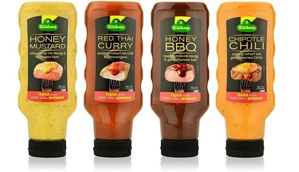 Carl Kühne launches barbecue sauces in RPC squeeze bottles
