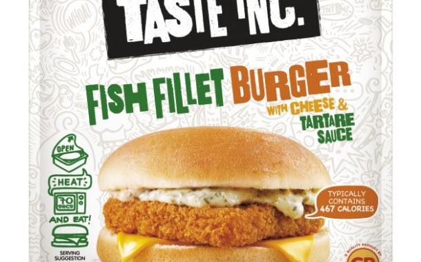 Microwaveable Fish Fillet Burger by Taste Inc