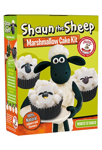 Shaun the Sheep Marshmallow Cake Kit