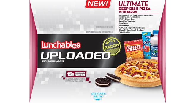Lunchables Uploaded Ultimate Deep Dish Pizza With Bacon