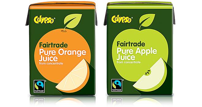 Calypso Soft Drinks re-designs juice range for Fairtrade anniversary