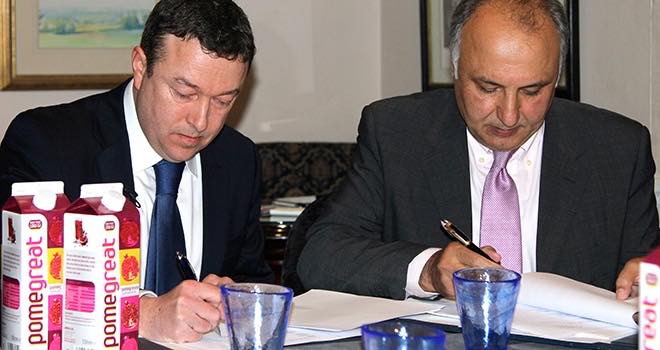 Afghan factory signs multi-million pound deal with UK juice company
