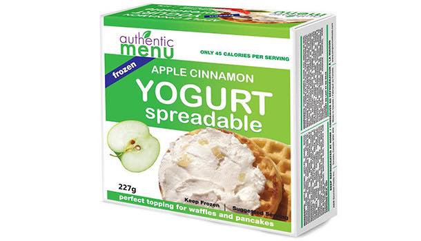 Authentic Menu spreadable yogurt