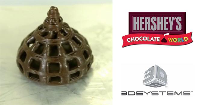 Hershey to launch first ever 3D printed chocolate exhibit