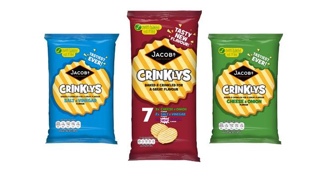 United Biscuits investing £3m in 'tastiest ever' Crinklys range