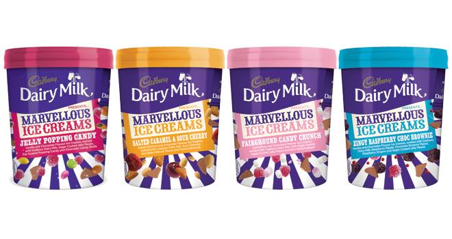 Ice cream producer reveals Cadbury Marvellous Creations-inspired ice cream