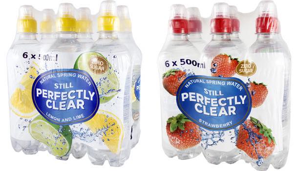 Perfectly Clear releases flavoured spring water in six-bottle multipacks