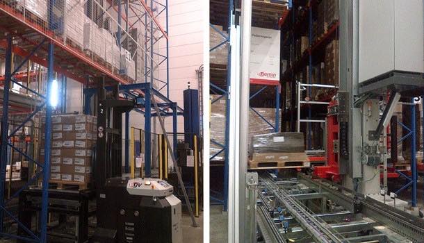 Egemin installs automated warehouse system for Belgian chocolate supplier