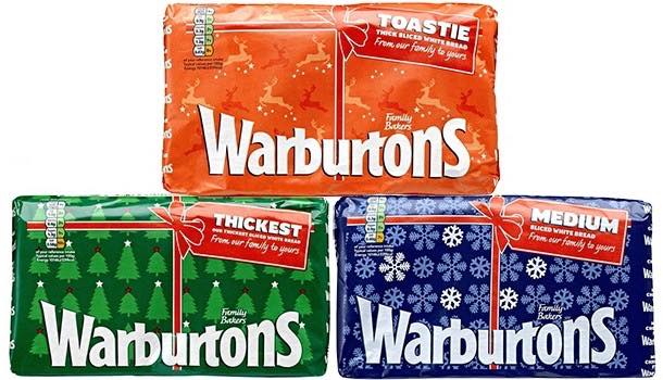 Christmas look for Warburtons wax wrap range