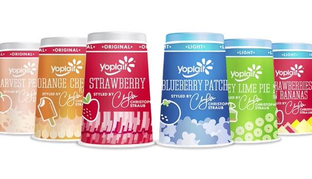 Yoplait's limited edition yogurt cup designs 'fuse fashion and dairy'