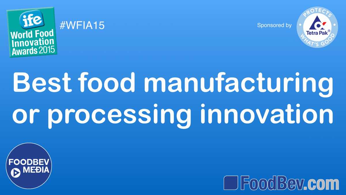 VIDEO: IFE World Food Innovation Awards – food manufacturing trends