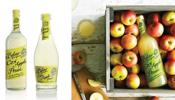 Belvoir Fruit Farms launches new sparkling Cox's apple pressé