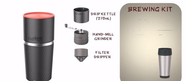 South Korean start-up launches 'all-in-one' coffee grinder, maker and cup