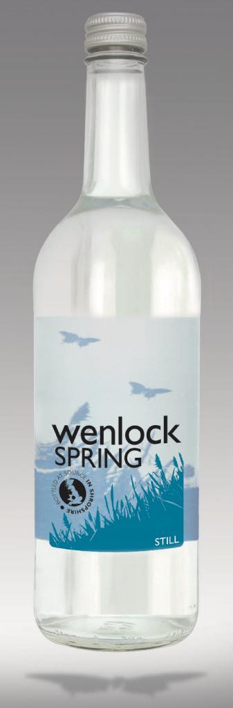 Wenlock Spring lightweights glass bottles