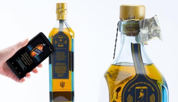 Diageo trials 'smart bottle' that knows when the drink is nearly gone