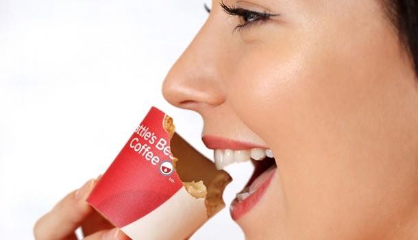 KFC launches edible coffee cup made from biscuit and sugar paper