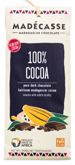 Madagascan chocolate producer introduces 100% cocoa bar