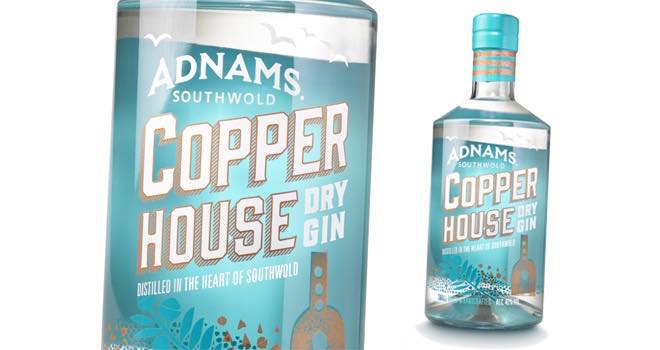 Adnams introduces new bottle design for gin brand Copper House