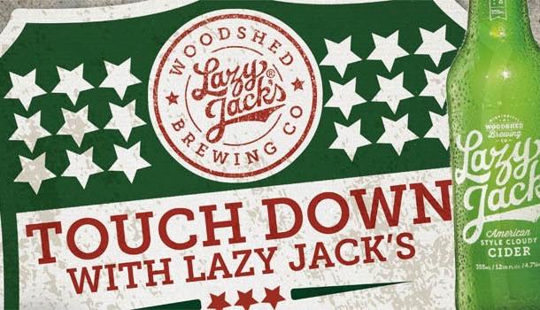 Lazy Jack's American cider announces Super Bowl campaign
