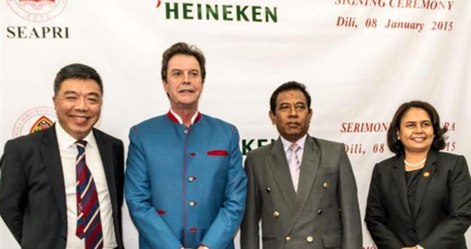 Heineken Asia Pacific signs agreement to invest in Timor Leste