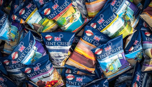 Kent Crisps' new branding places greater emphasis on provenance