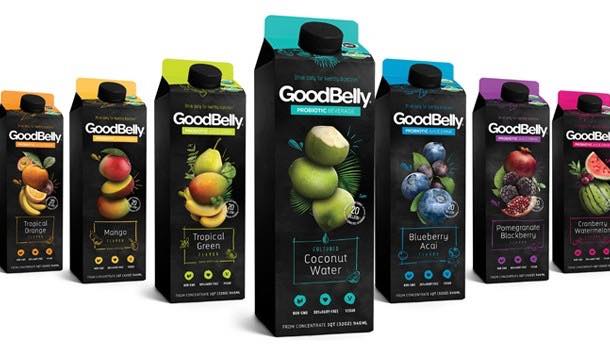 GoodBelly announces vibrant brand revamp for US juice drinks
