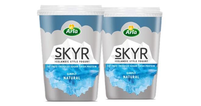 yogurt launches Foods Arla new Icelandic FoodBev Media -