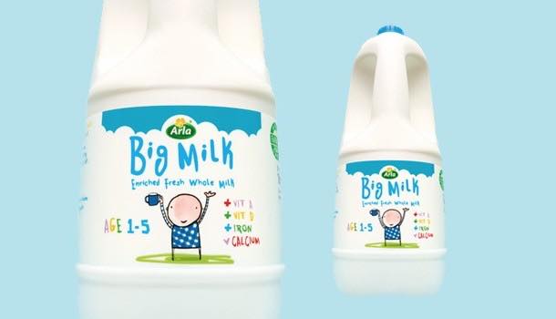 Arla Foods launches Big Milk to help children up to the age of five grow