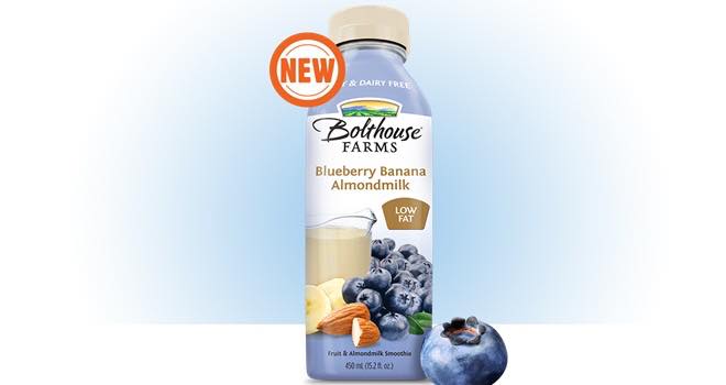 Bolthouse Farms launches dairy-free blueberry-banana almond milk