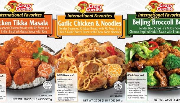 Crazy Cuizine introduces Asian-inspired frozen ready meal range