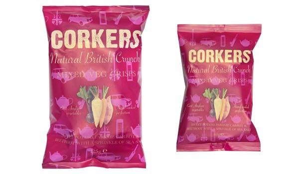 Corkers to expand into vegetable crisps with first of three new flavours